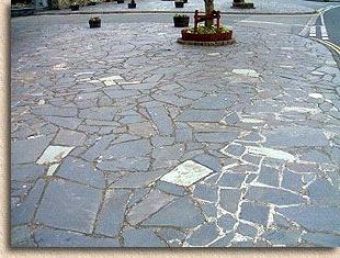 how to lay sidewalk tiles correctly