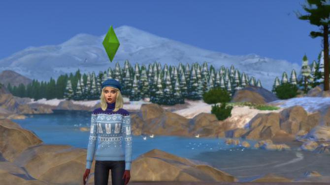 how to make a sims 4 winter